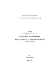 from-maintenance-to-mission:-the-journey-towards-missional-church-life